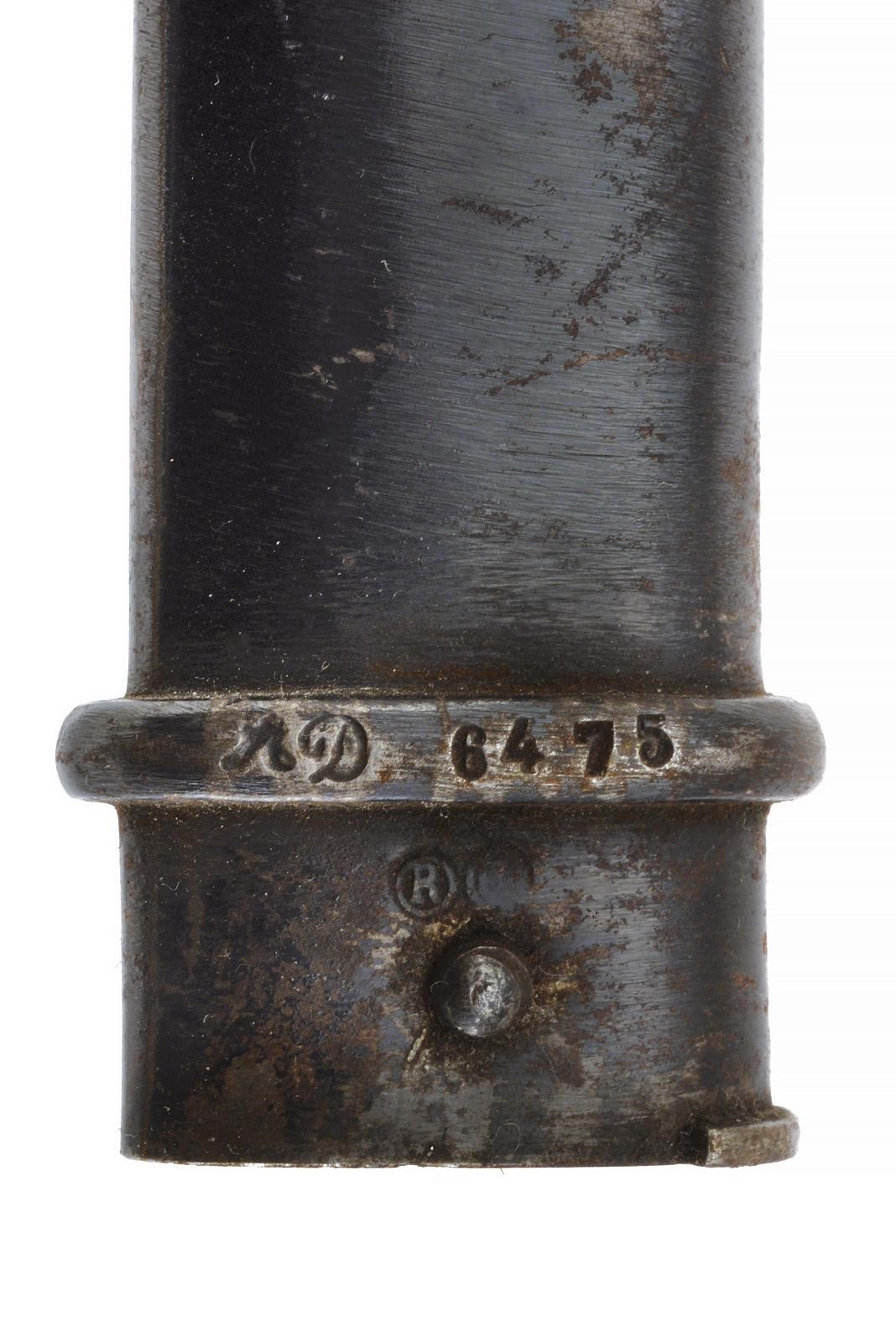 Francia, Baionetta per fucile Berthier mod. 1892