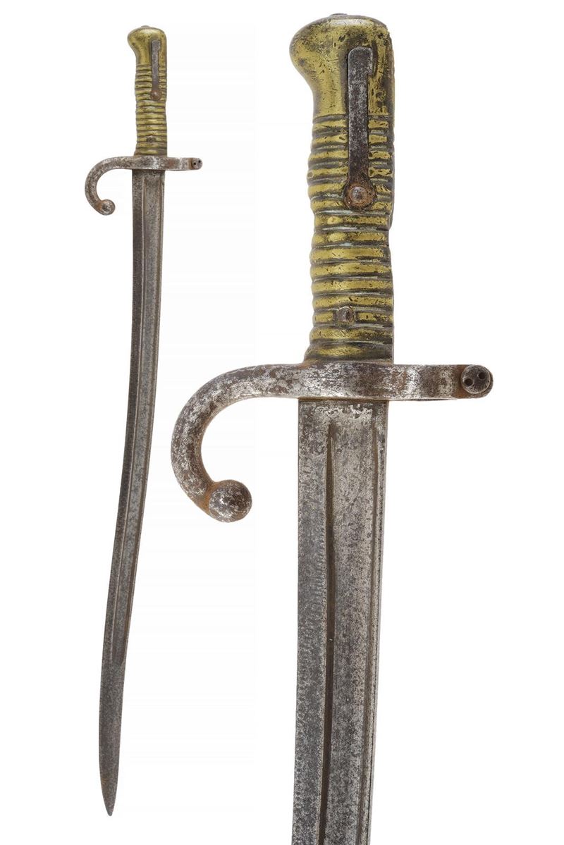Baionetta per Chassepot Mod. 1866, Francia