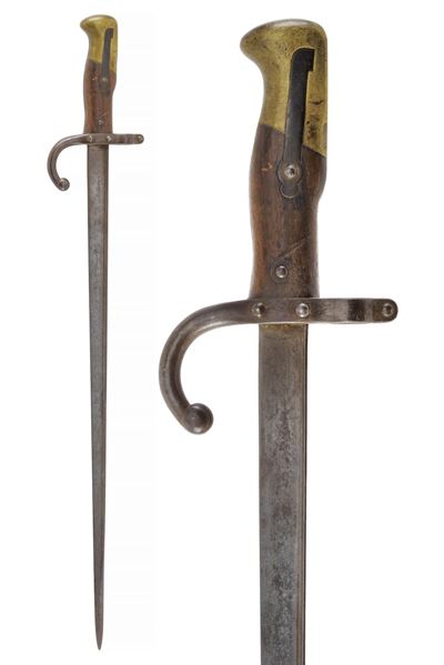 Baionetta Gras Mod. 1874, Francia
