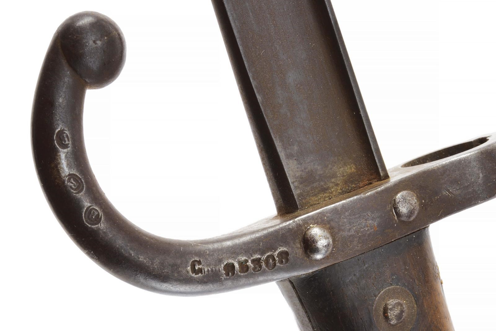 Baionetta Gras Mod. 1874, Francia