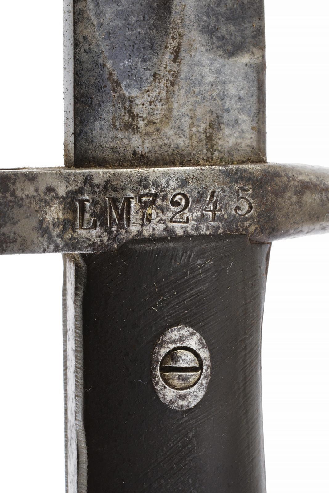 Regno d'Italia, Baionetta Vetterli mod. 1870 ridotta