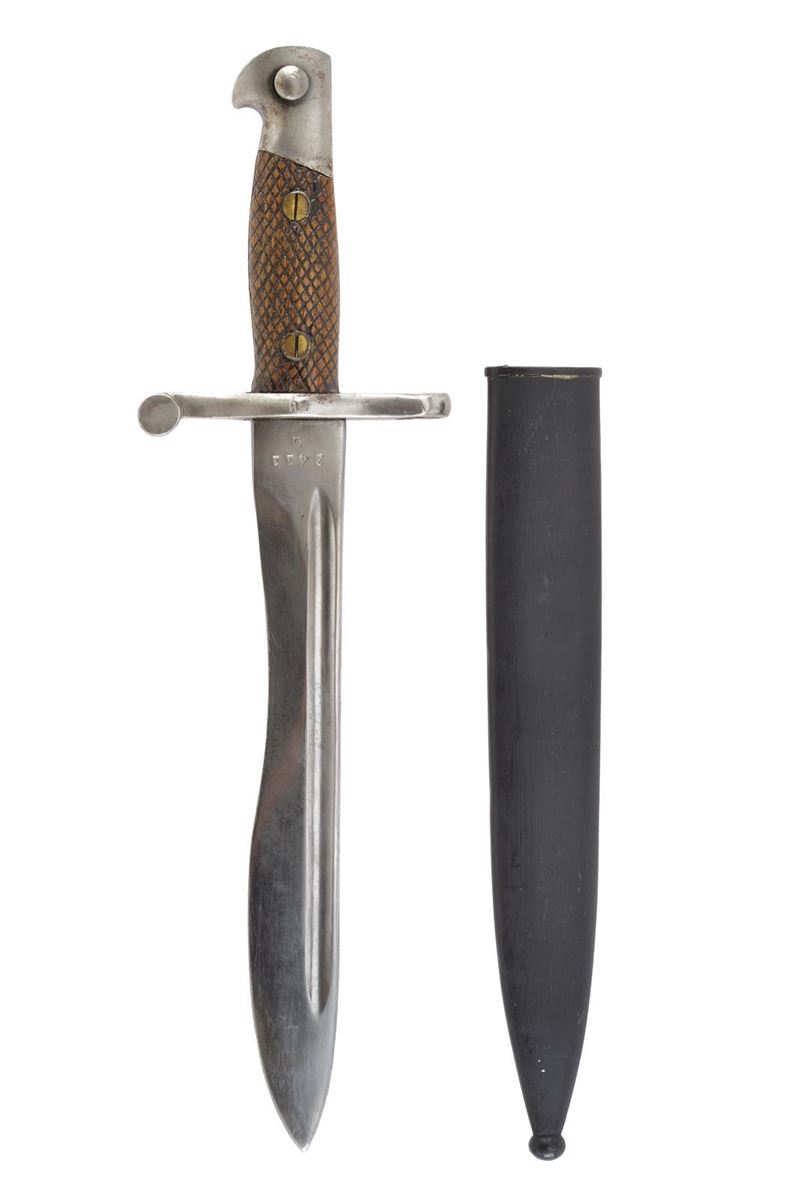 Baionetta Mod. 1941, lama a un filo rastremata, marcatura “TOLEDO”