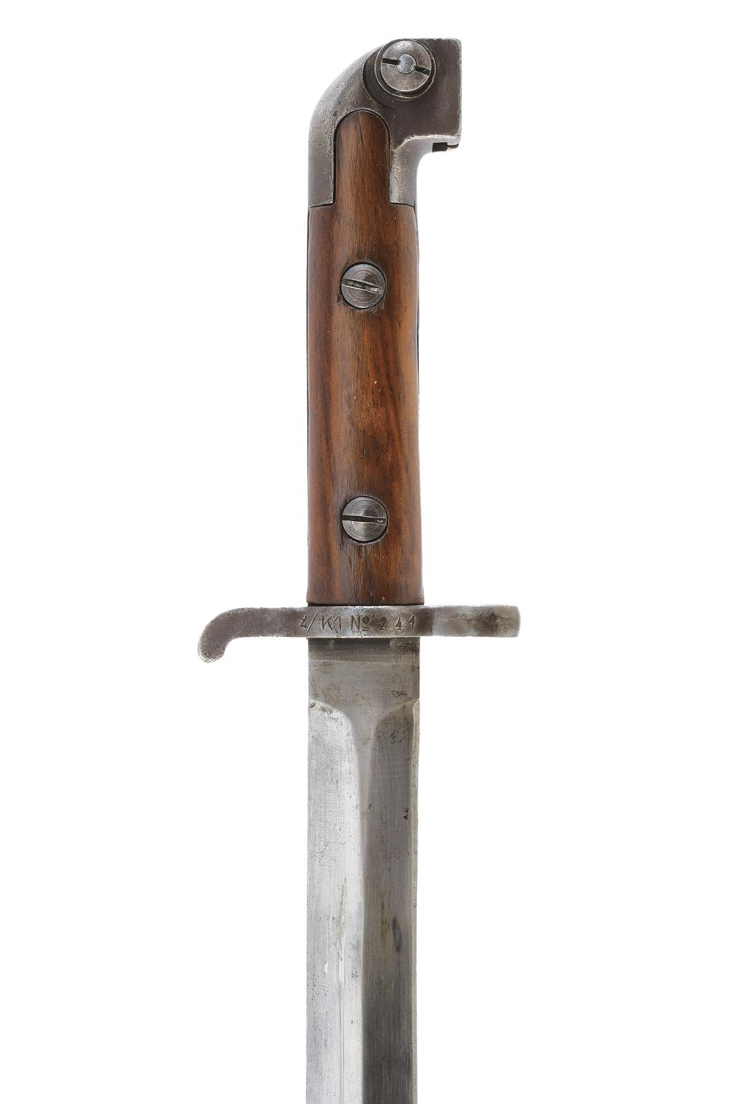 Svezia, Baionetta Mod. 1914 per carabina Mauser M1894/14 e SMG Carl Gustav (M1945)