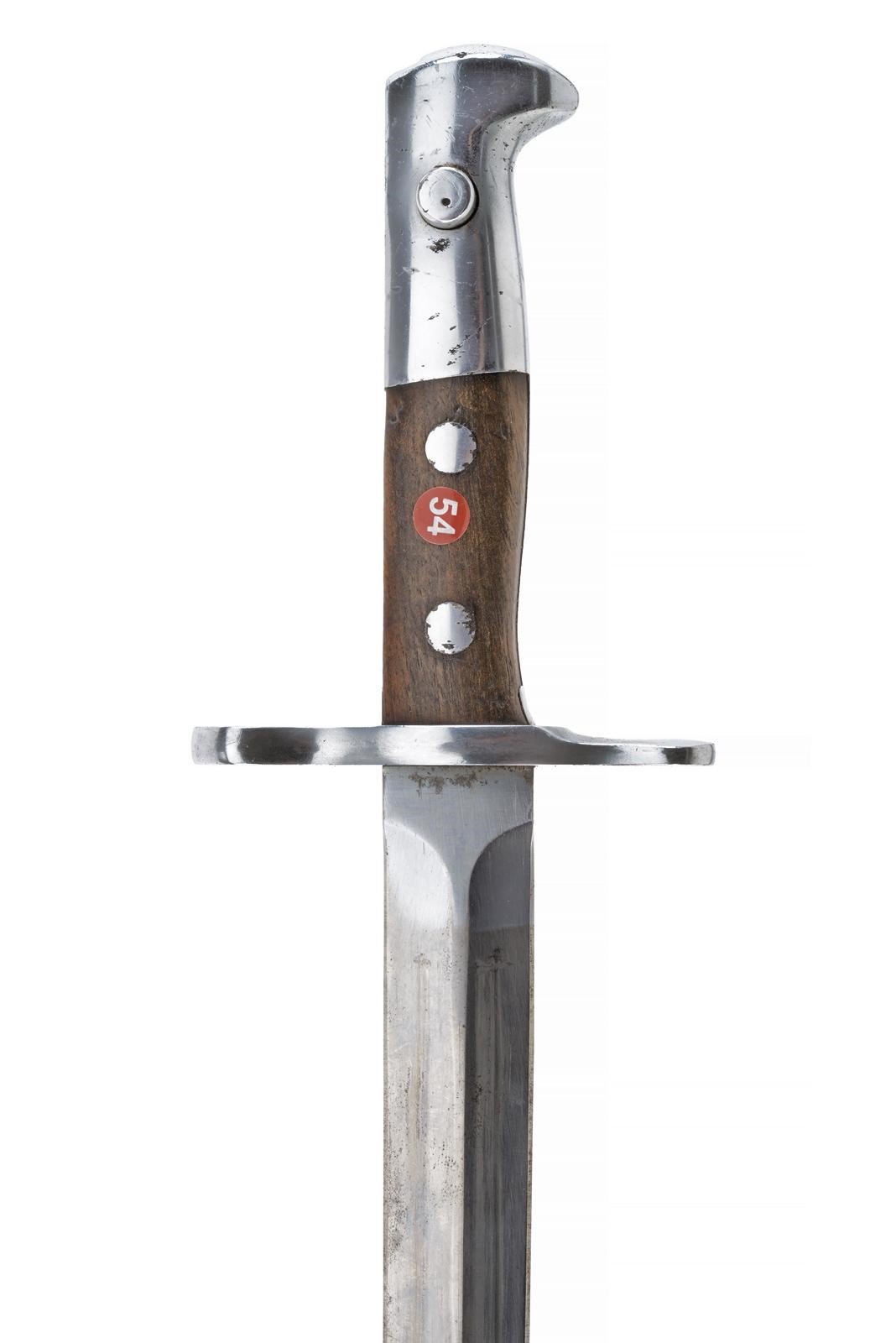 Baionetta per Schmidt-Rubin, lama marcata «ELSENER SCHWYZ», 43 cm