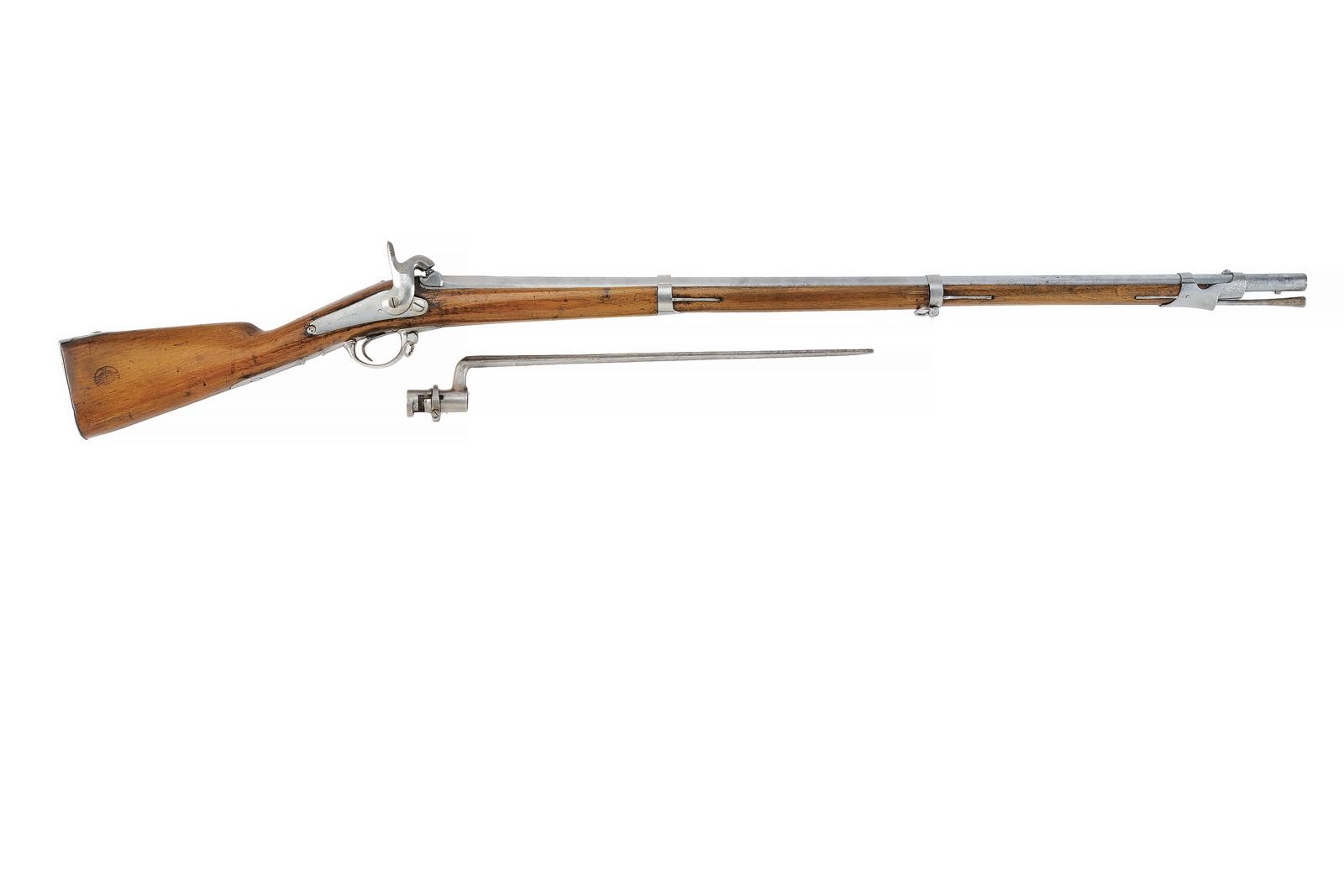 Fucile a luminello Mod. 1842, con baionetta