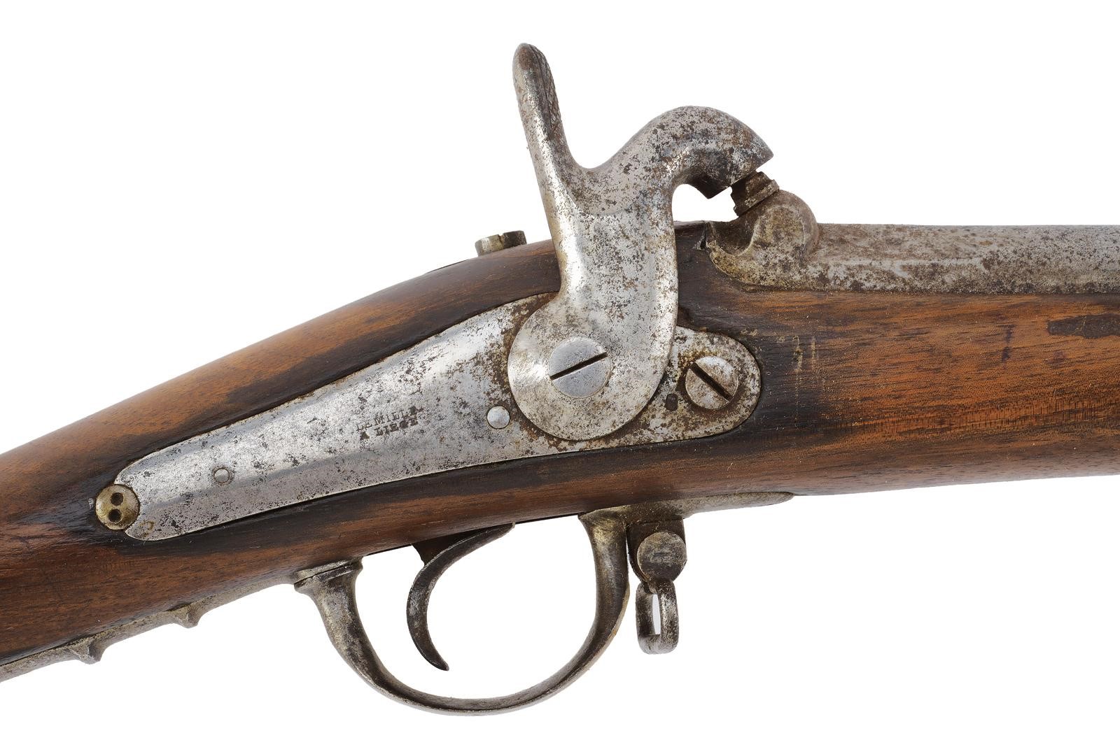 Fucile da fanteria, modello francese mod. 1842, con baionetta