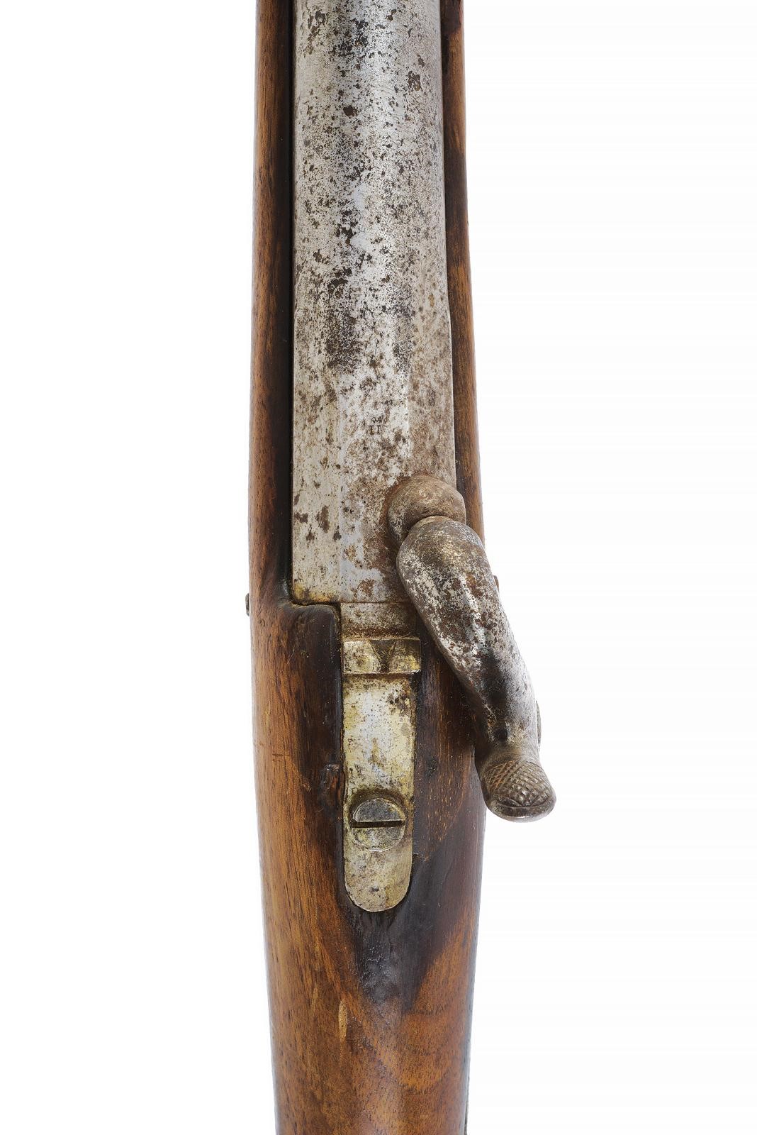 Fucile da fanteria, modello francese mod. 1842, con baionetta