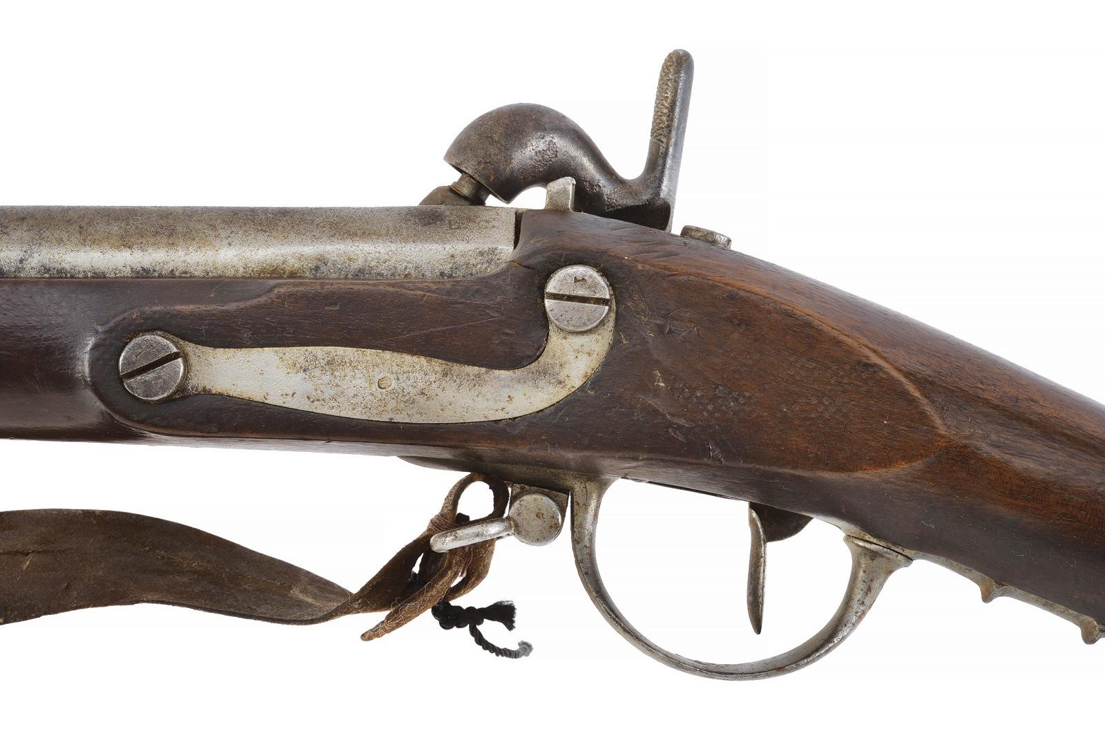 Militaria italiana, Fucile convertito a luminello mod. 1822T con baionetta