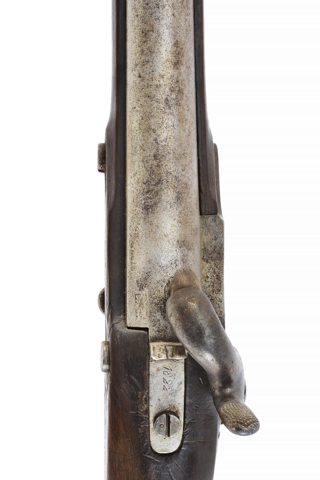 Militaria italiana, Fucile convertito a luminello mod. 1822T con baionetta