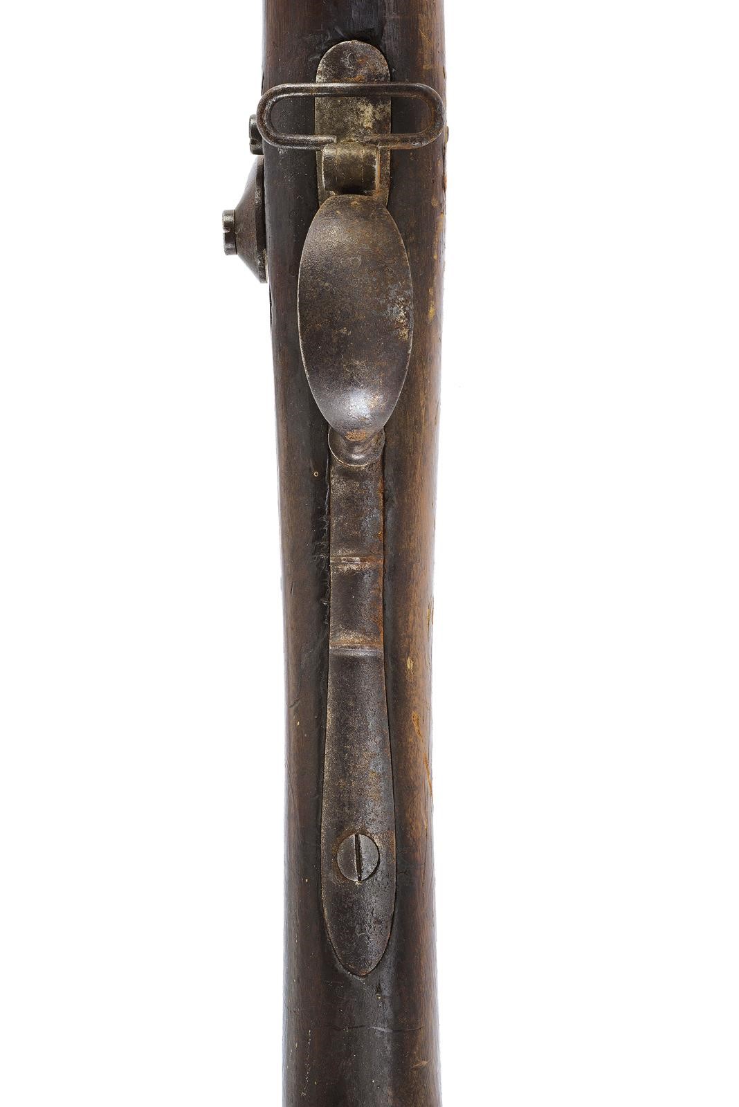 Arma da fuoco d’epoca, Fucile a luminello sul Mod. 1842, canna rigata e cal. 17 mm