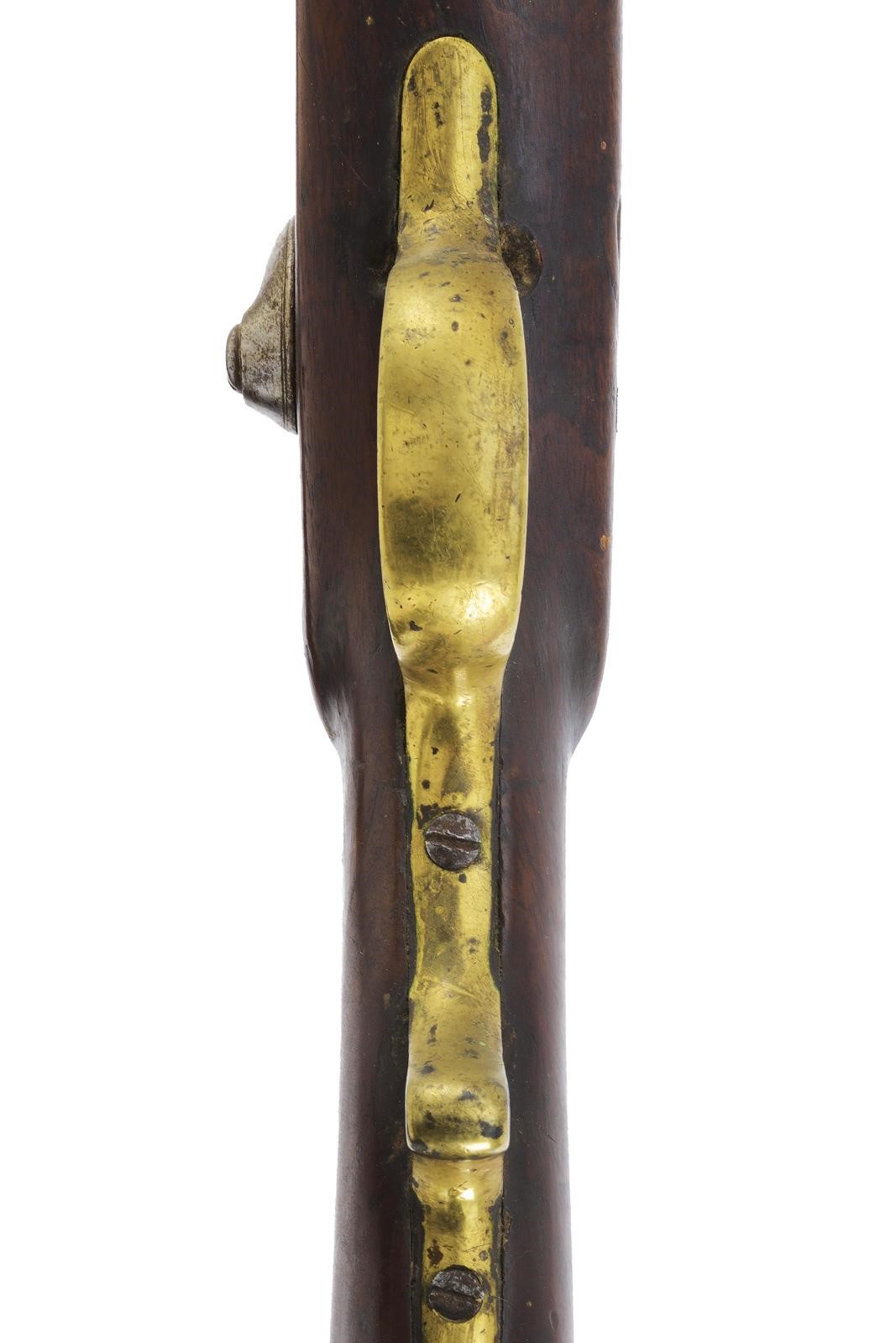 Enfield, Carabina Brunswick a luminello (Impero Britannico), canna con marcatura “ENFIELD 1844”