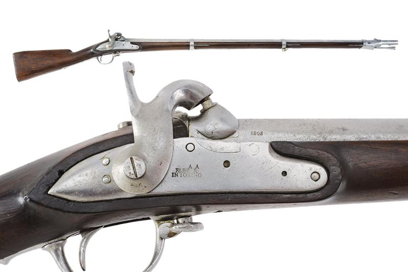 Fucile a luminello da fanteria, cal. 18 mm, 1845