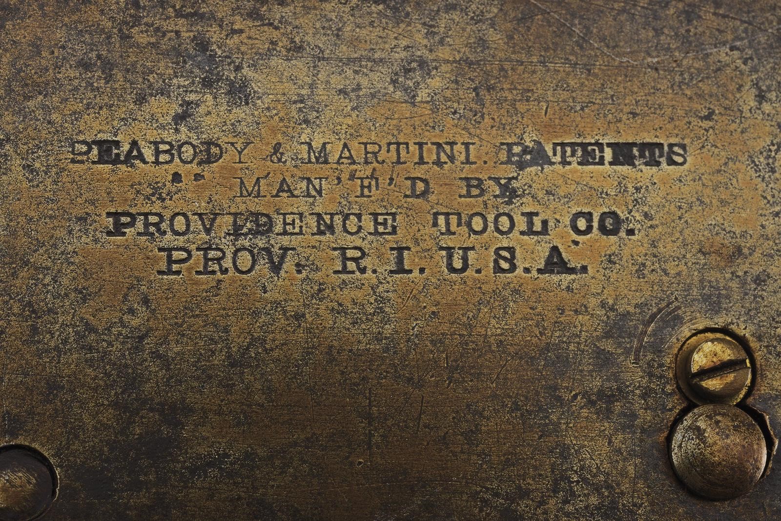 Fucile a retrocarica con sistema Martini, canna rigata e castello in ferro (cal. 11 mm)