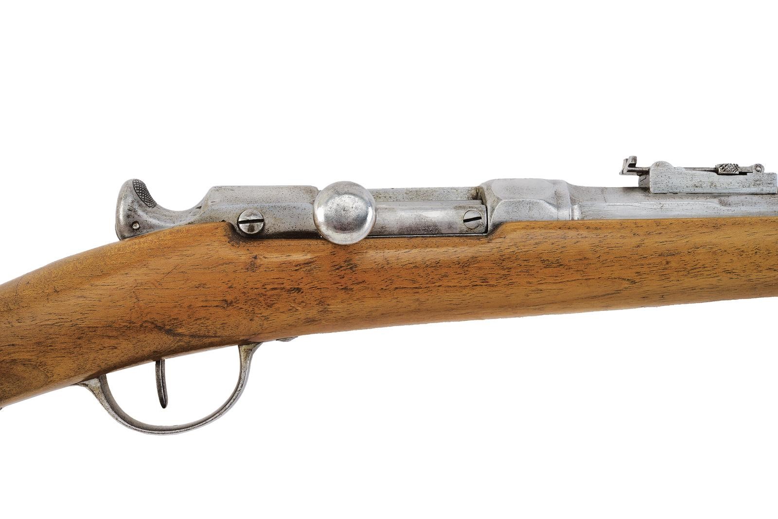 Fucile Chassepot Mod. 1866 con baionetta, canna rigata calibro 11 mm