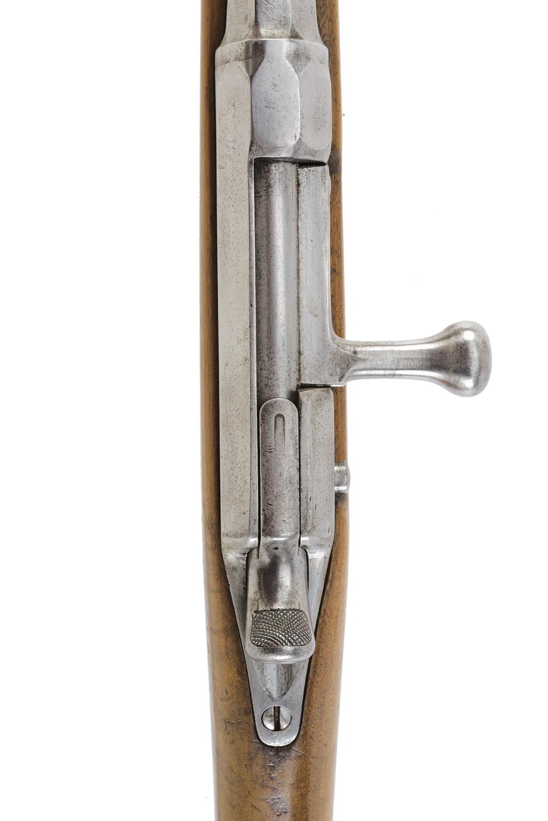 Fucile Chassepot Mod. 1866 con baionetta, canna rigata calibro 11 mm