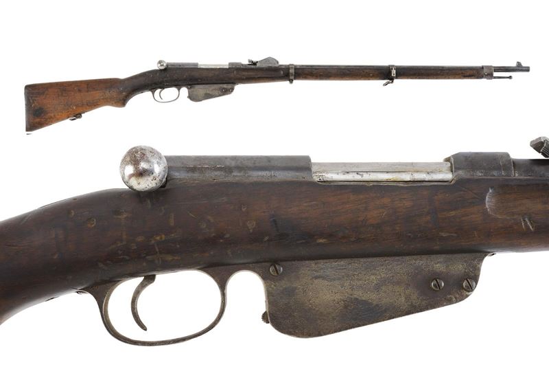 Steyr, Fucile Mannlicher modello 1886 (straight-pull), calibro 8 mm