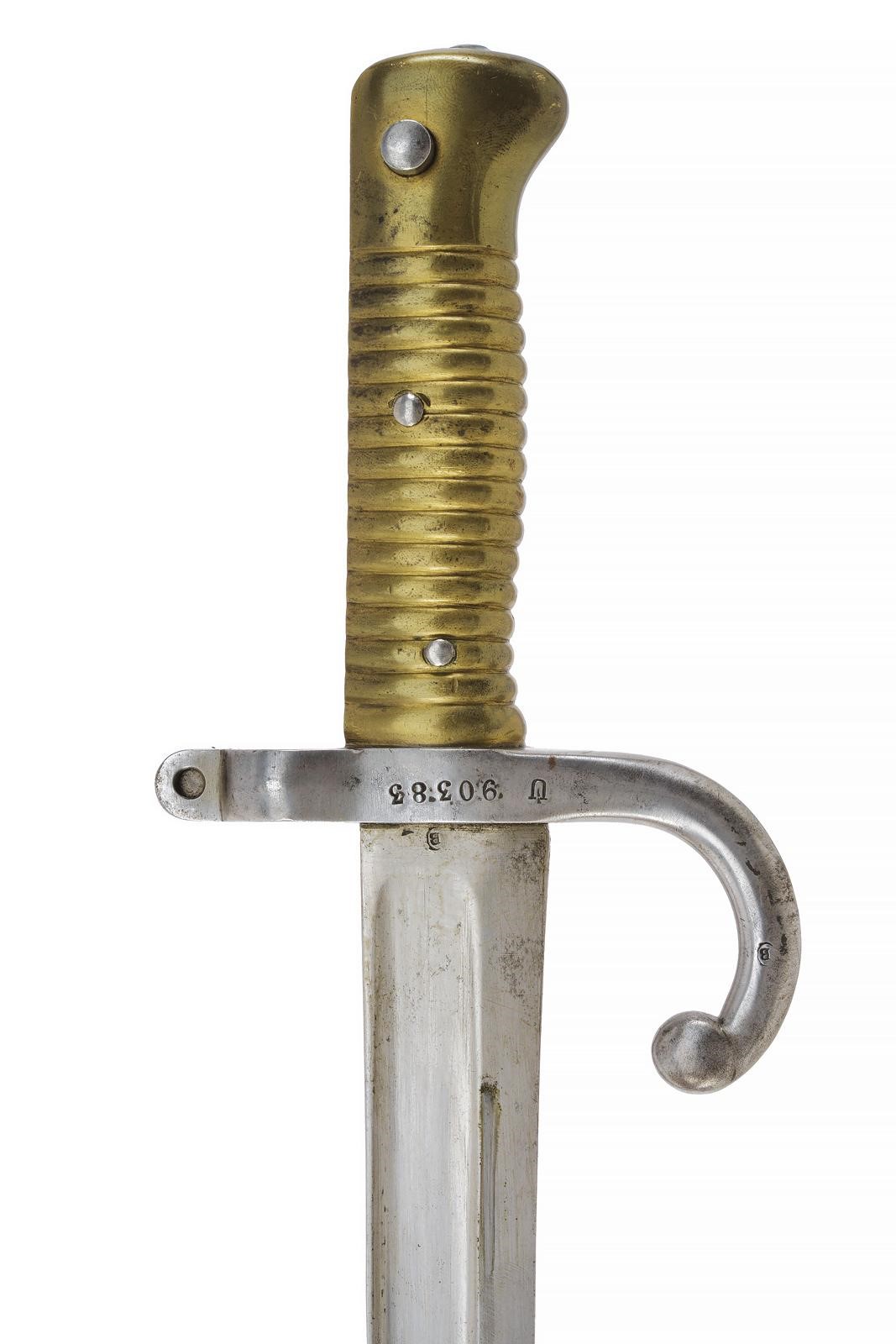 St. Etienne, Fucile Chassepot modello 1866 con baionetta
