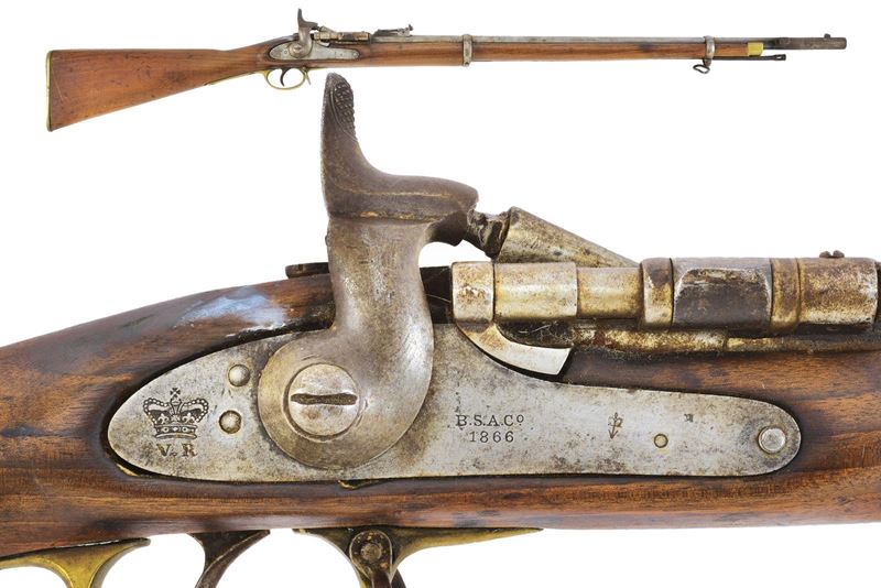 Fucile Snider-Enfield BSA a retrocarica, Inghilterra