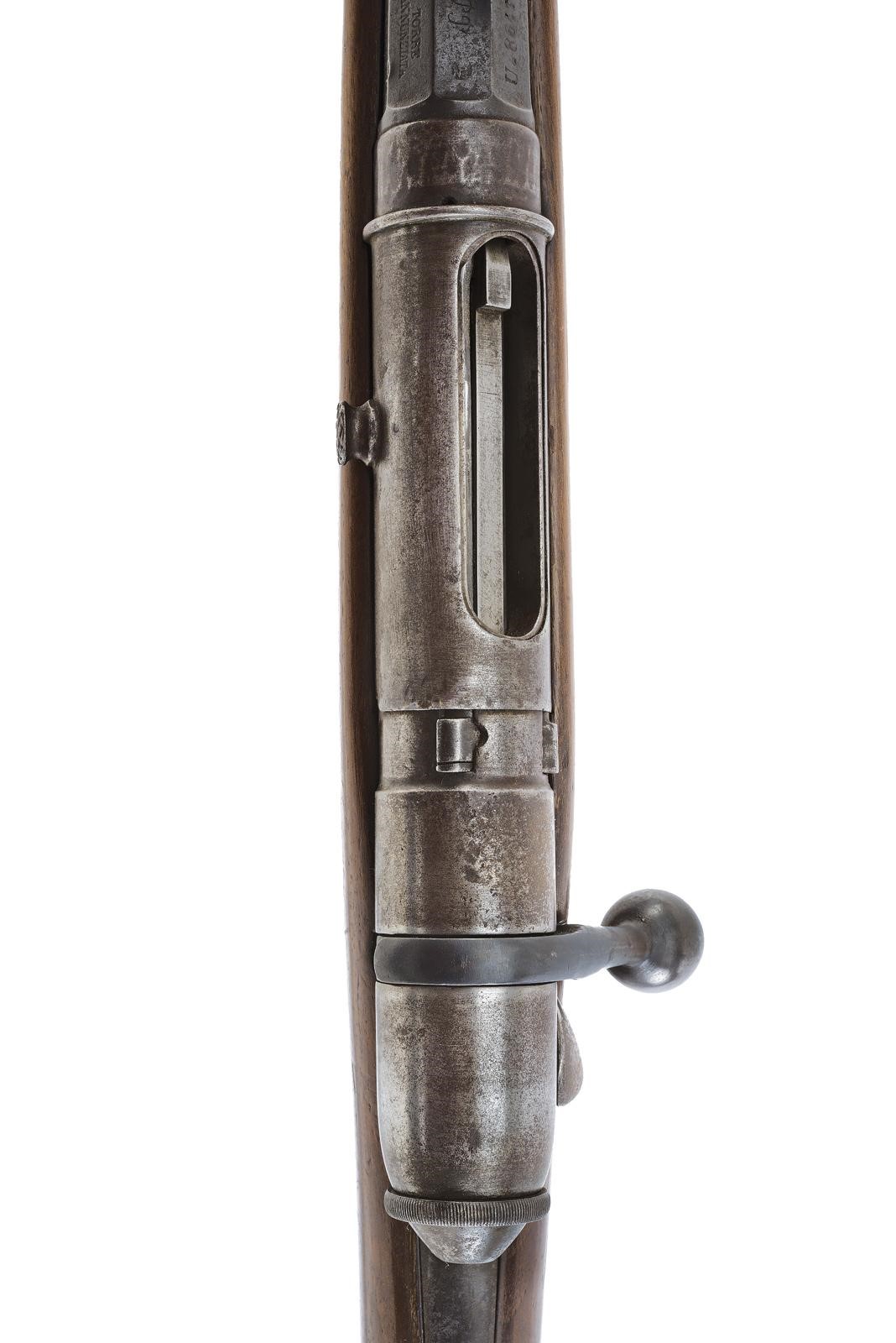 Fucile Vetterli mod. 1870, canna rigata e baionetta con matricola