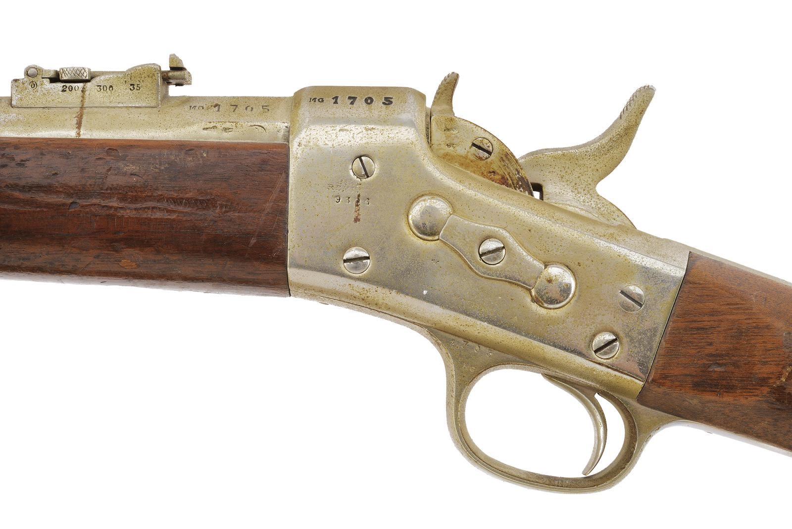 Fucile Remington per Guardia Palatina, canna rigata con punzonatura pontificia e banco di prova d...