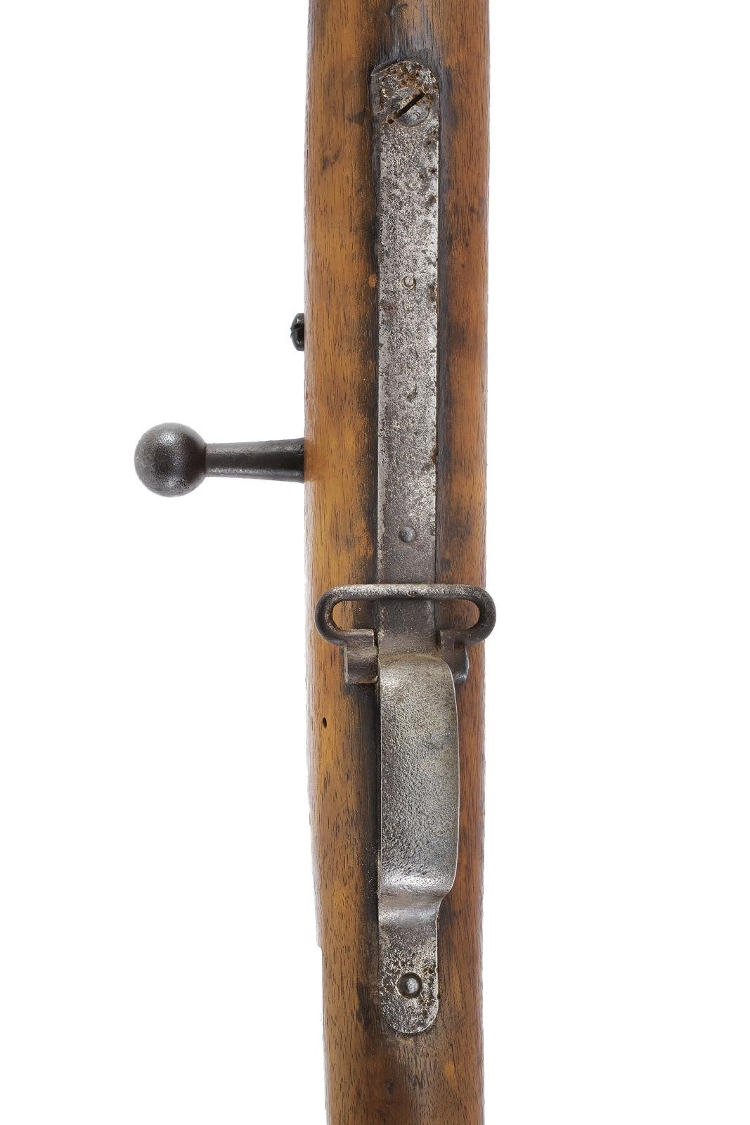 Mauser, Fucile Mod. 1887 (cal. 9 mm), canna rigata con mirino e alzo regolabile