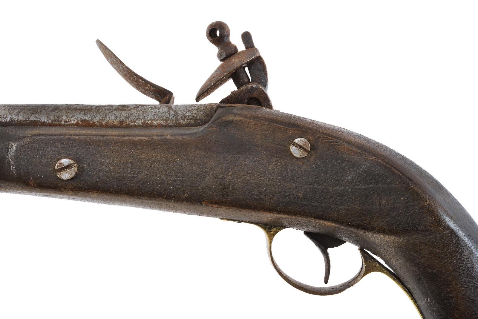 Inghilterra, Pistola a pietra focaia