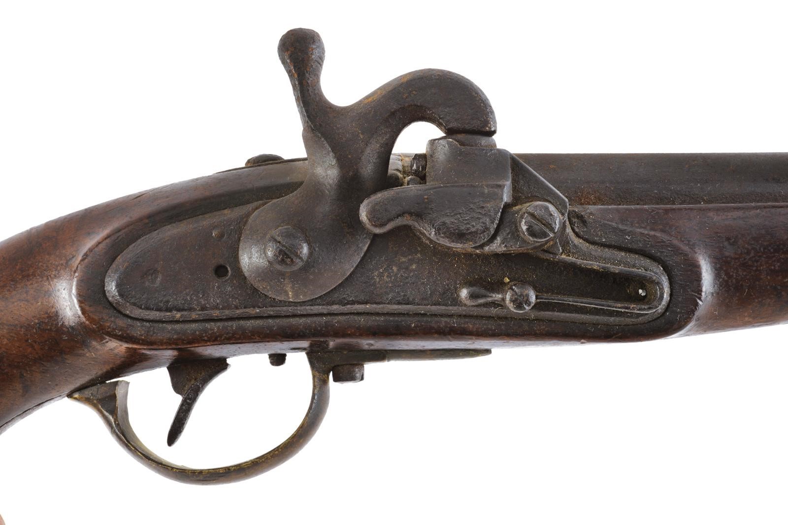 Militaria d’inizio XIX secolo, Pistola da cavalleria con sistema Augustin mod. 1851