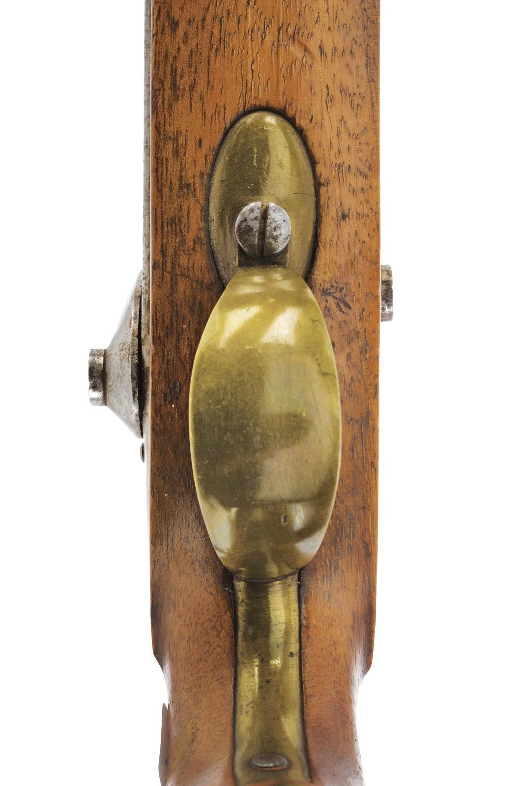 Pistola a luminello da carabinieri, canna liscia in acciaio, calibro 14 mm