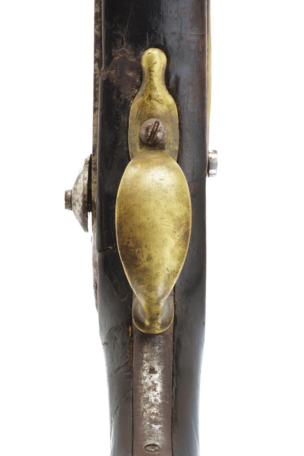 Militaria, Pistola convertita a luminello modello 1822 T bis, canna ad anima rigata