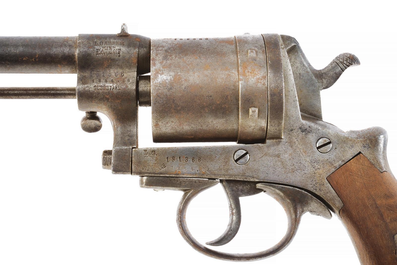 Gasser, Revolver Mod. 1870 (cal. 11 mm), Austria