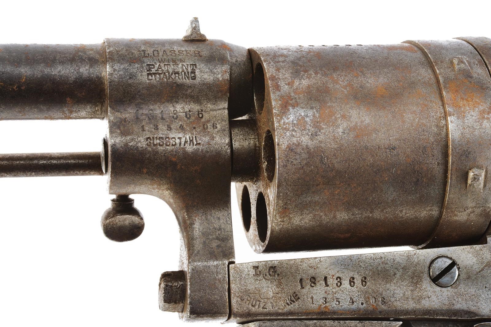 Gasser, Revolver Mod. 1870 (cal. 11 mm), Austria