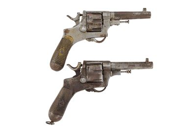 Lotto di due revolver Bodeo, Mod. 1889, calibro 10,35