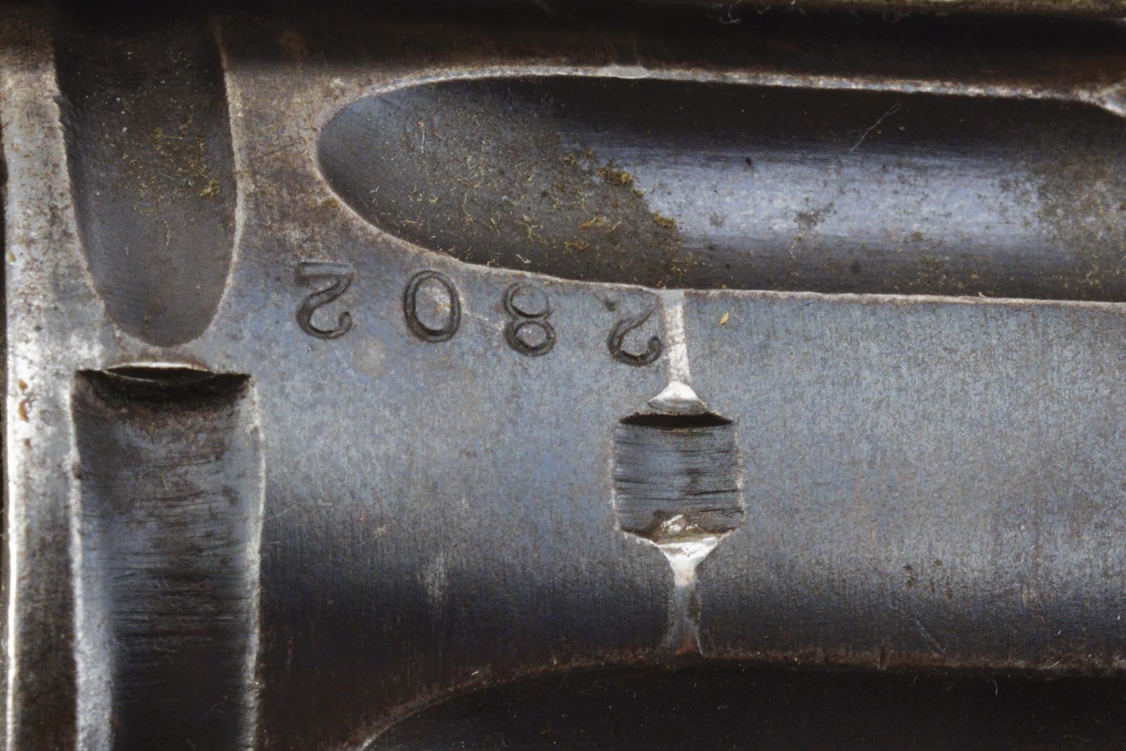 Schmidt Mod. 1882, revolver con tamburo scanalato a sei colpi, calibro 8 mm