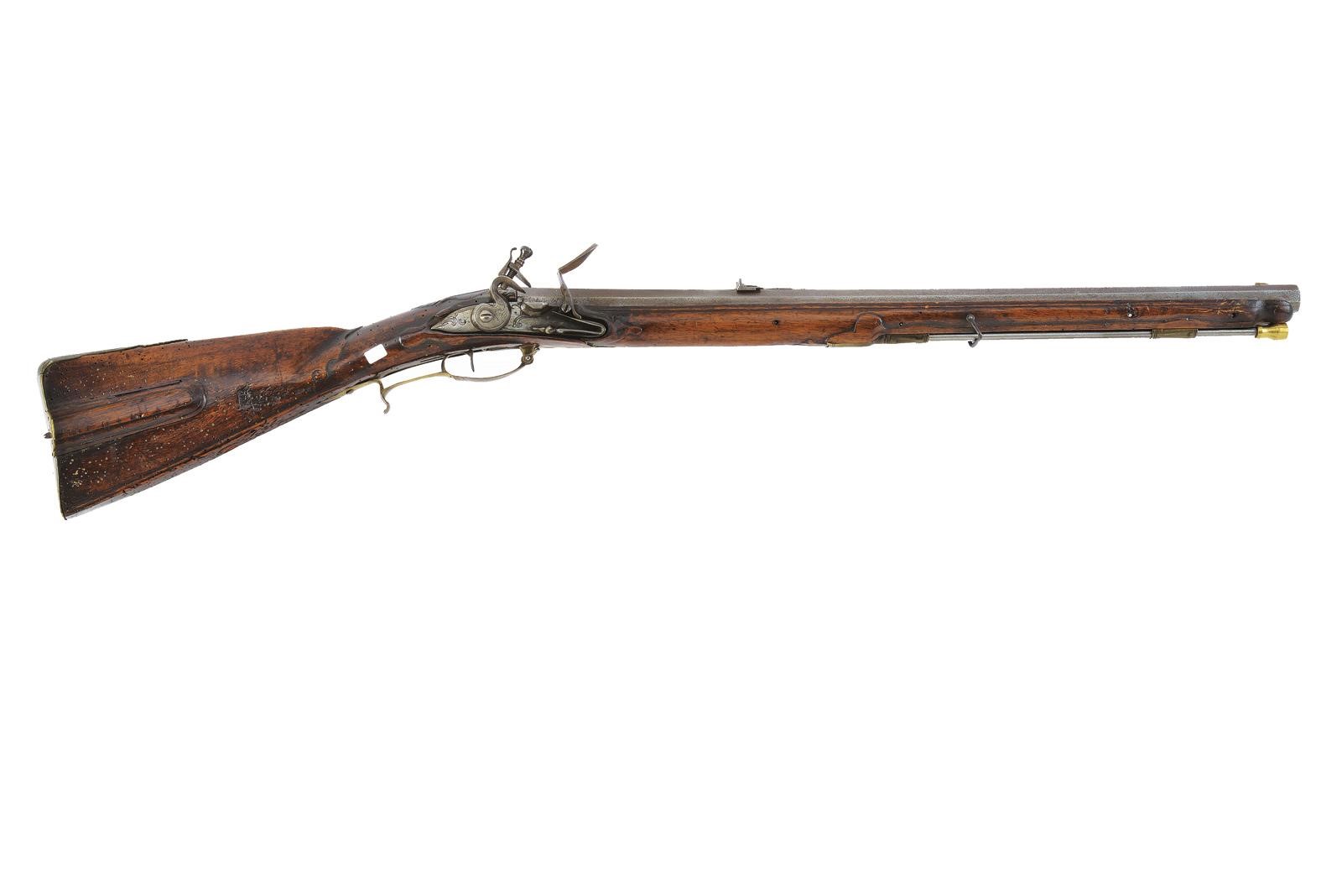 Arma da caccia a pietra focaia, carabina, canna rigata ottagonale (cal. 16 mm)