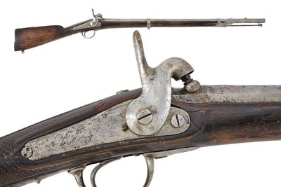 Arma da fuoco d’epoca, Fucile a luminello convertito ad uso civile (Mutzig)