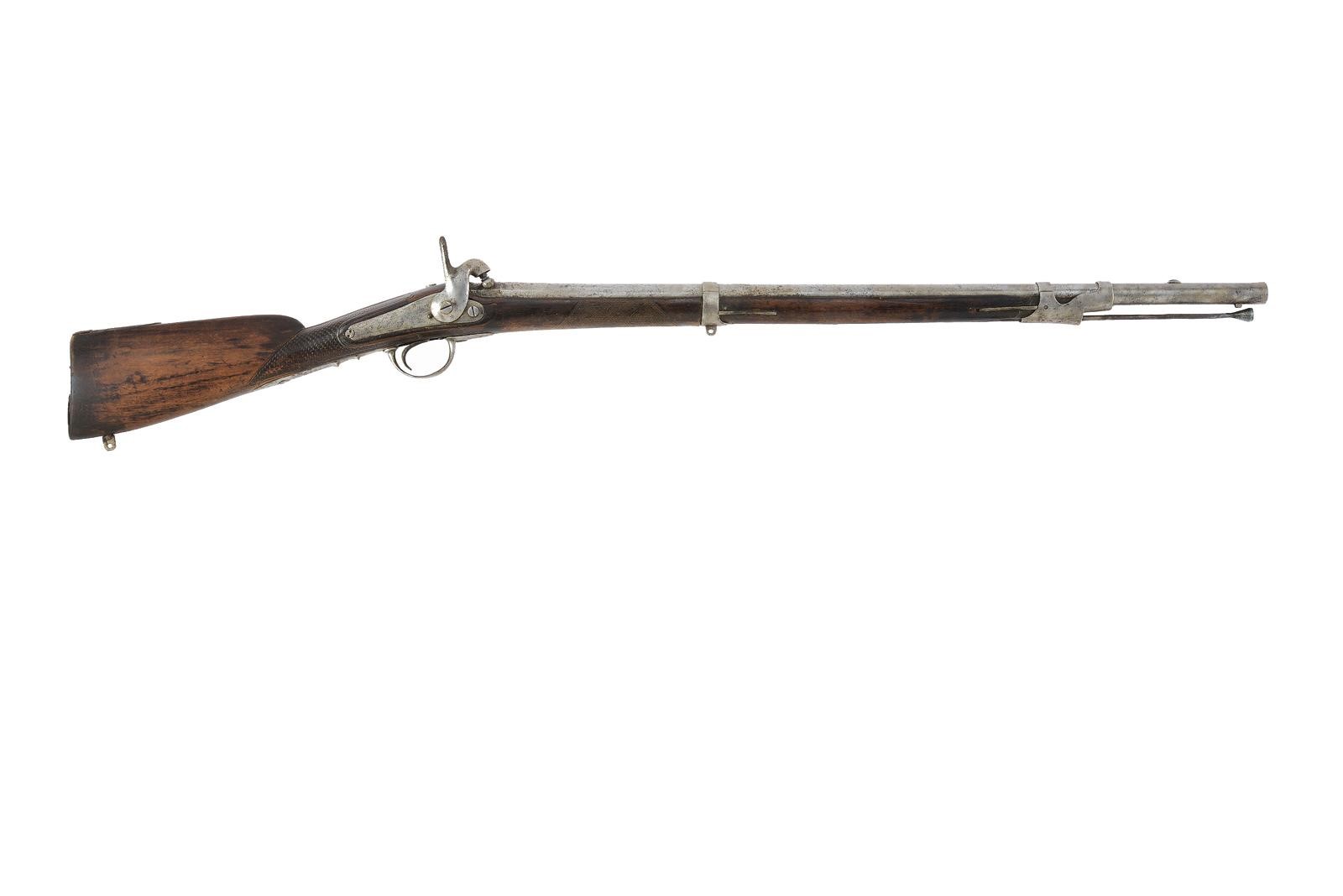 Arma da fuoco d’epoca, Fucile a luminello convertito ad uso civile (Mutzig)