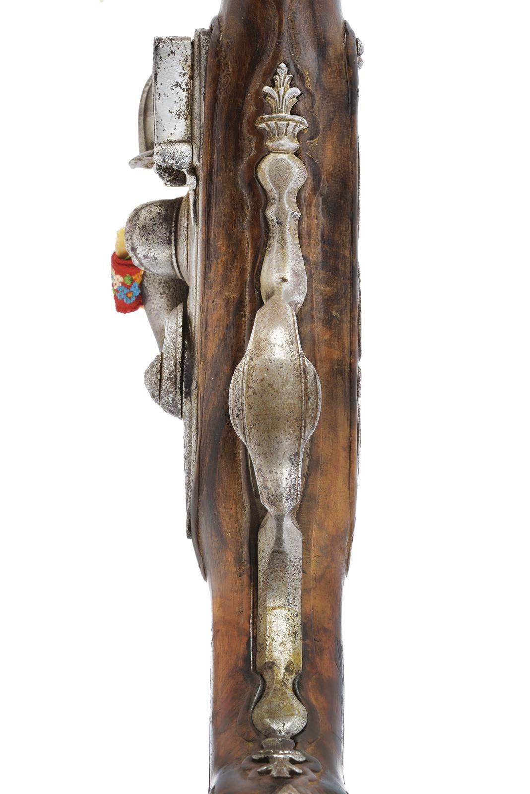 Arma ad avancarica a pietra focaia, Pistola a pietra focaia, canna liscia e cal. 12 mm