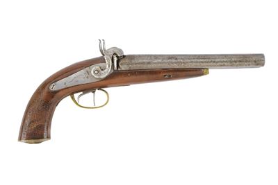 Pistola a luminello a due canne, lunghezza 35,5 cm