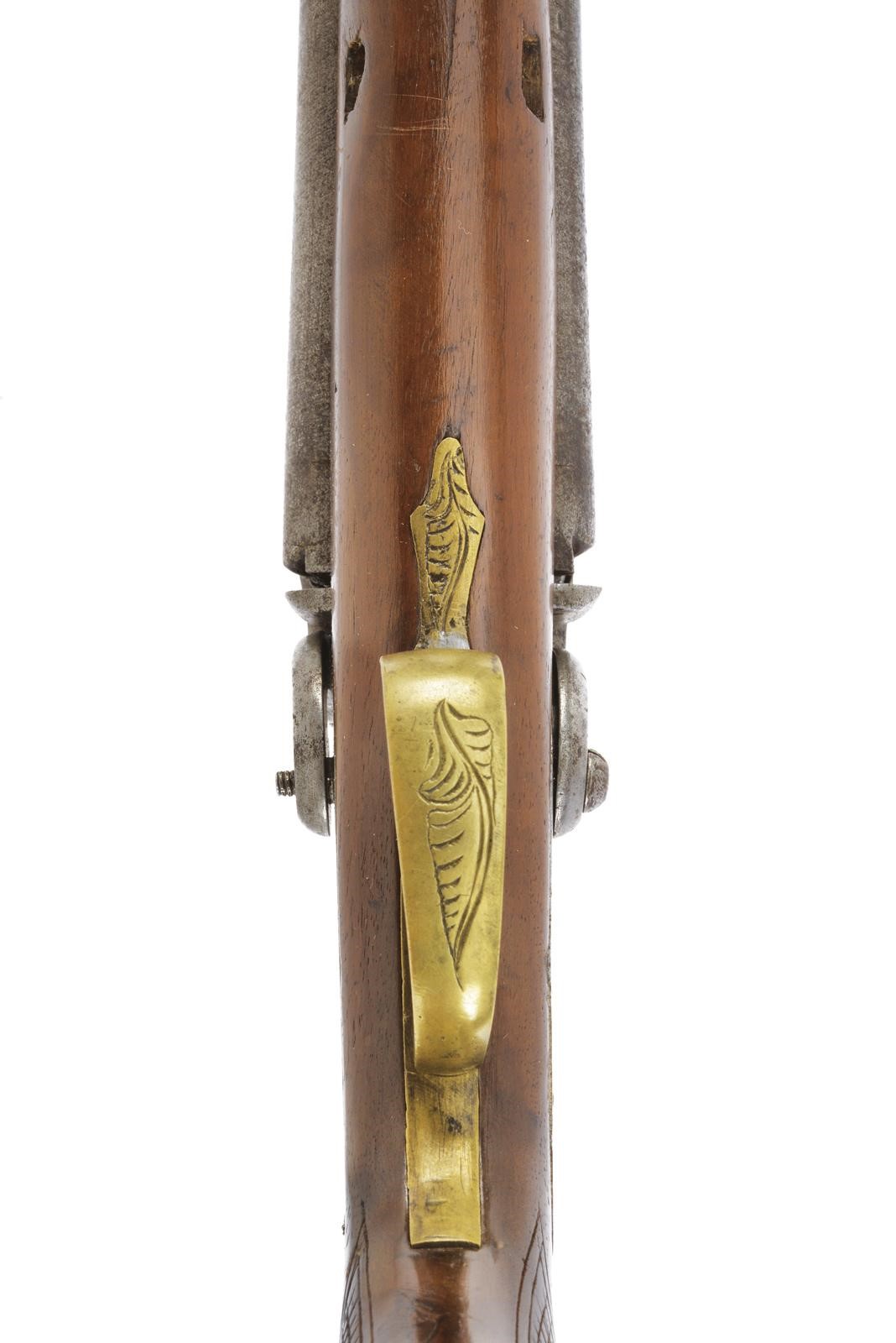 Pistola a luminello a due canne, lunghezza 35,5 cm