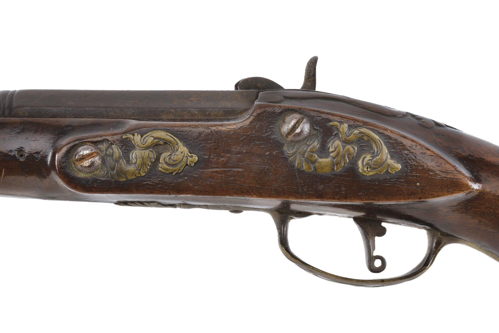 Arma da fuoco d’epoca, pistola convertita a luminello