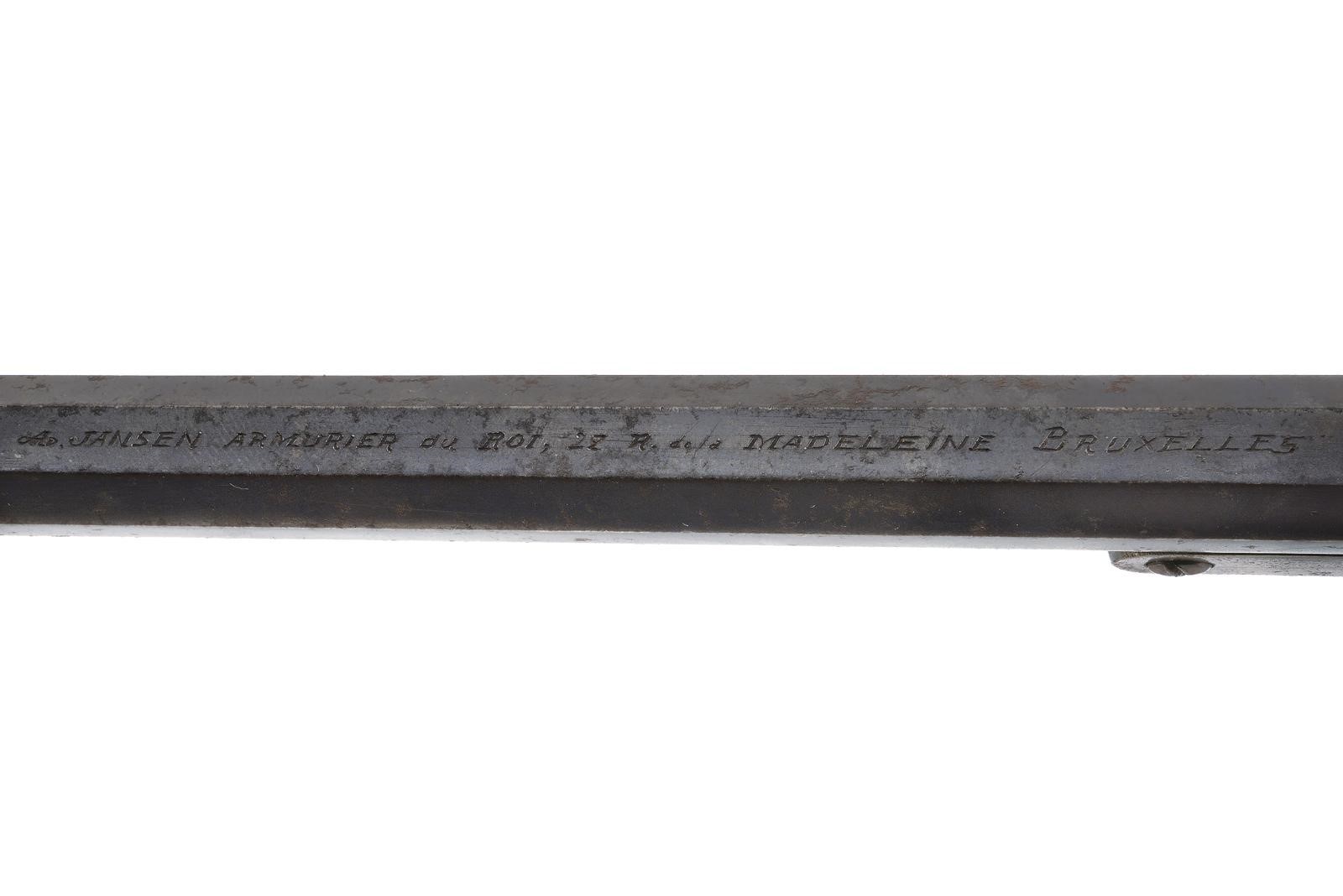 Jansen armurier du roi, Pistola a retrocarica da sala, cal. 5 mm