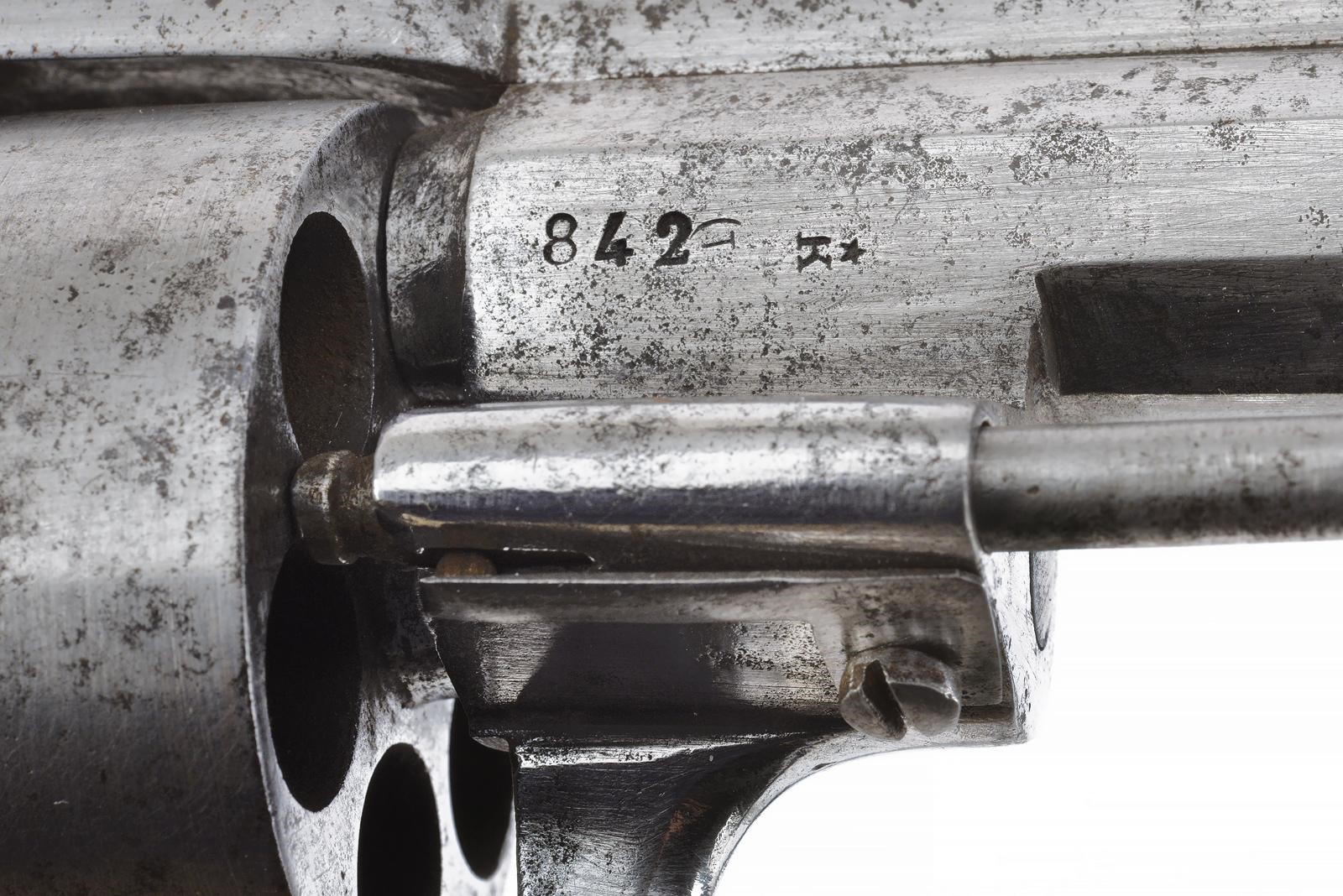 Militaria, Revolver a spillo, calibro 11 mm