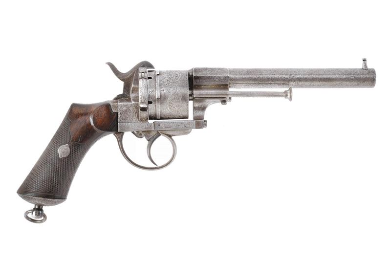 Revolver Lefaucheux a spillo, “Belgium”, calibro 11 mm