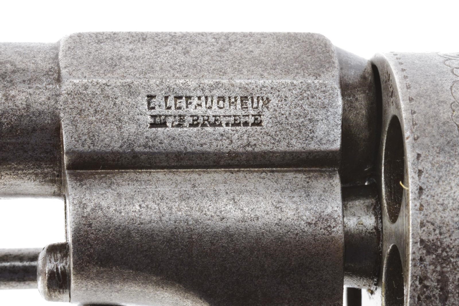 Revolver Lefaucheux a spillo, “Belgium”, calibro 11 mm