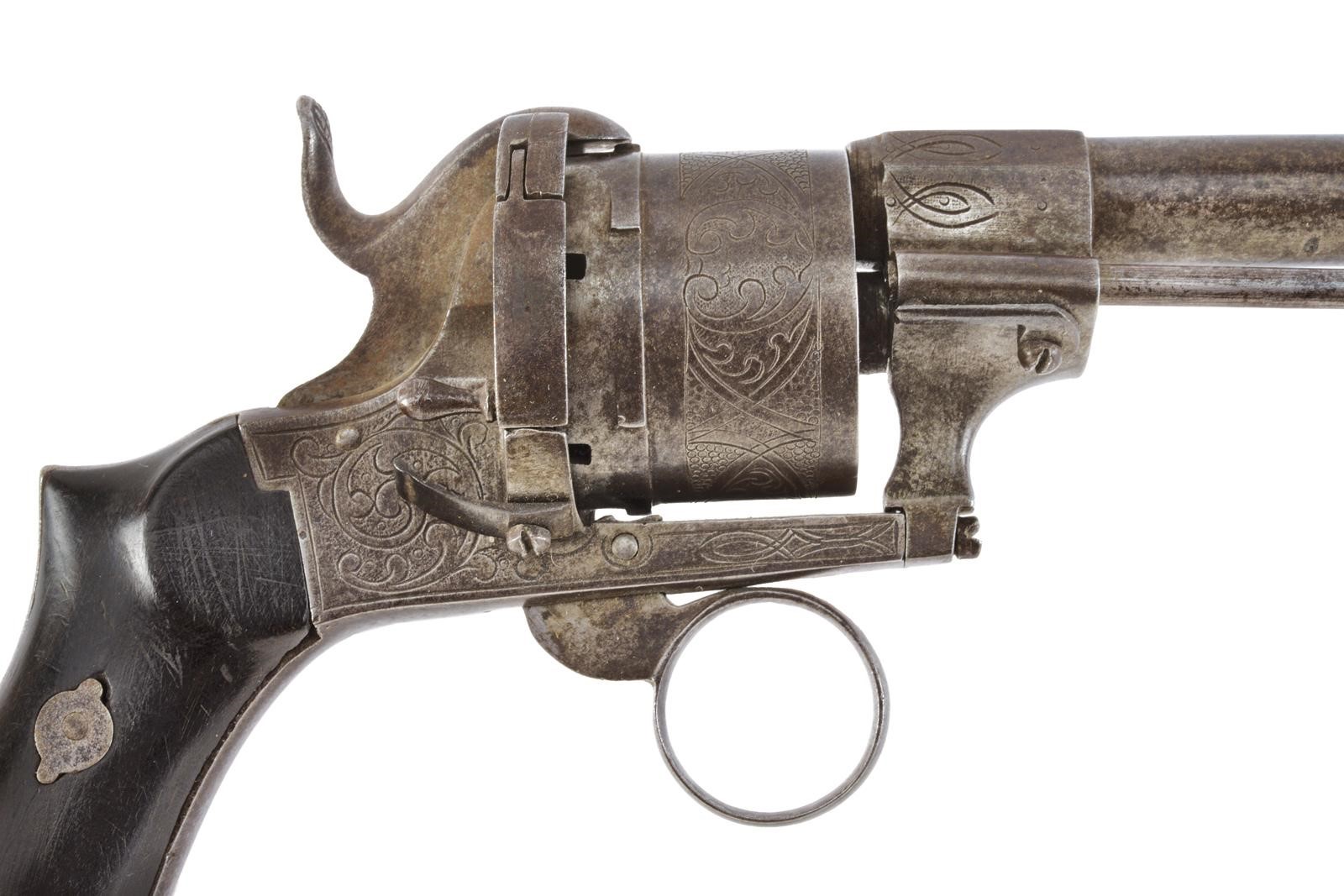 Revolver a spillo, calibro 9 mm, Francia
