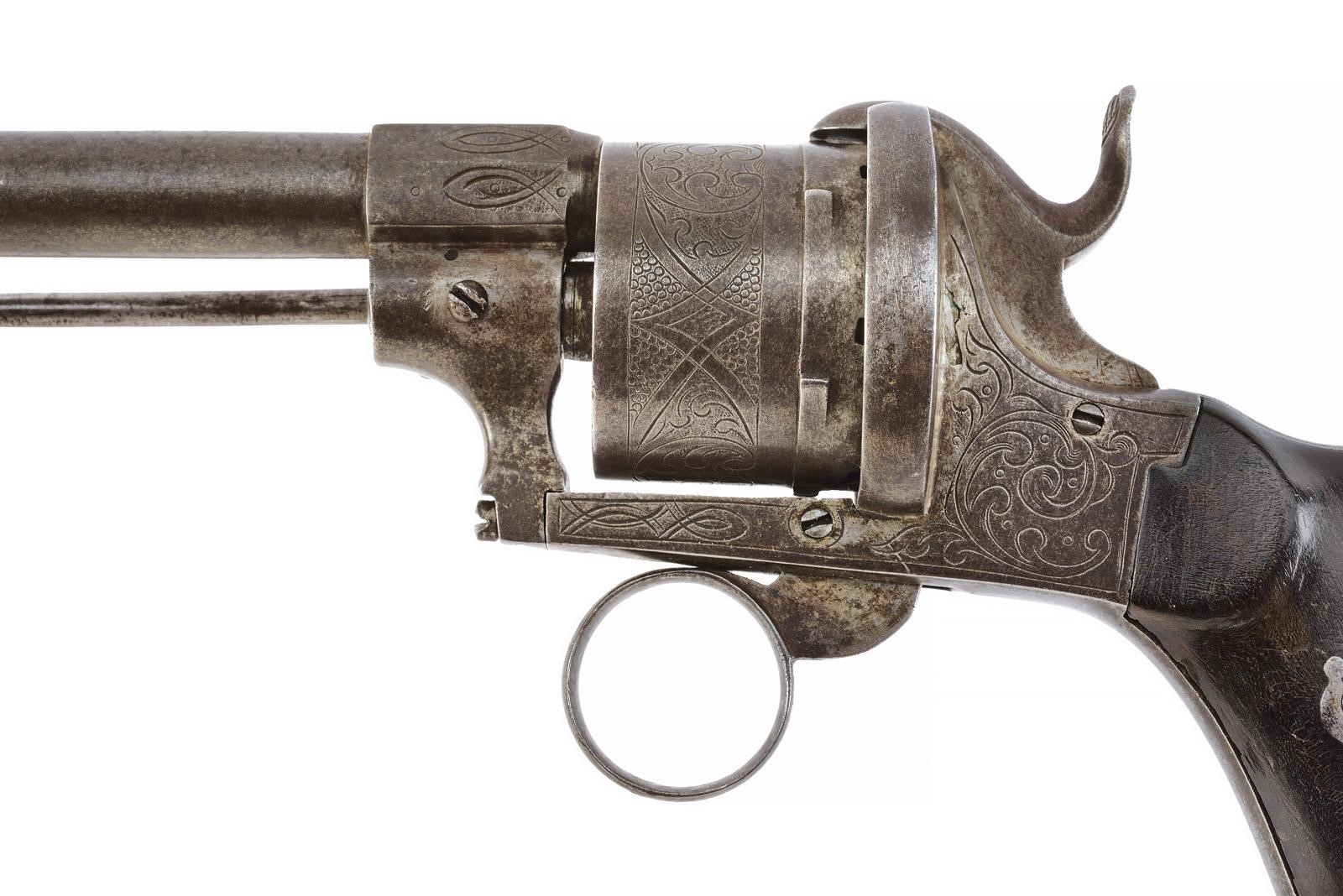 Revolver a spillo, calibro 9 mm, Francia