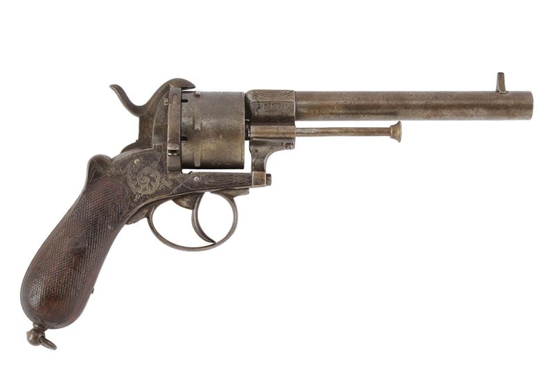 Arma da fuoco ad avancarico, Revolver a spillo (Belgio), cal. 11 mm