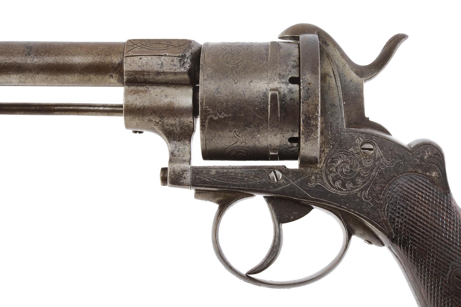 Arma da fuoco ad avancarico, Revolver a spillo (Belgio), cal. 11 mm