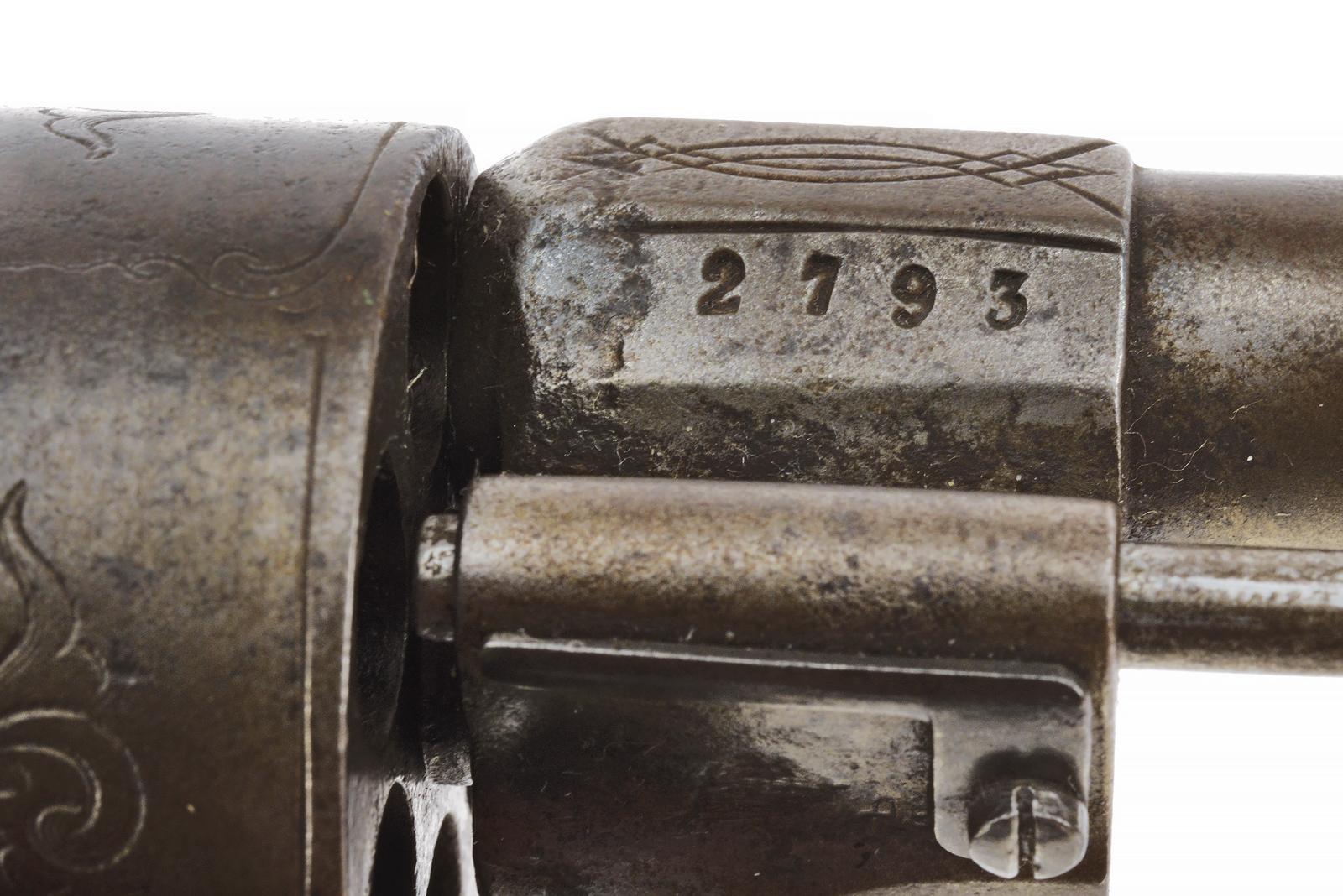 Arma da fuoco ad avancarico, Revolver a spillo (Belgio), cal. 11 mm