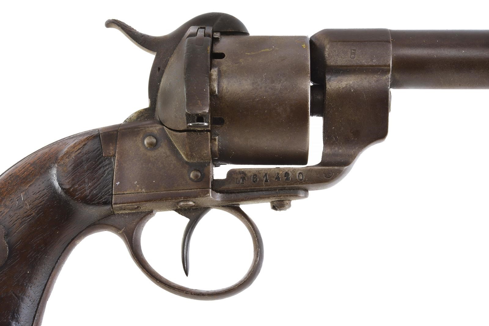 Lefaucheux, Lotto di due revolver Lefaucheux a spillo, calibro 11 mm